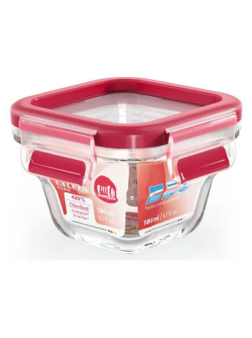 Emsa Pojemnik "Clip & Close" w kolorze czerwonym - 180 ml