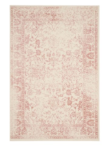 Safavieh Kurzflor-Teppich ''Adirondack'' in Creme/ Rosa