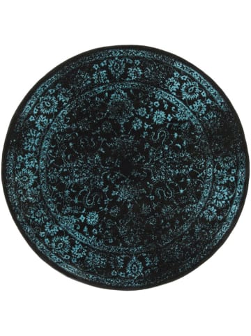 Safavieh Kurzflor-Teppich in Schwarz/ Grün