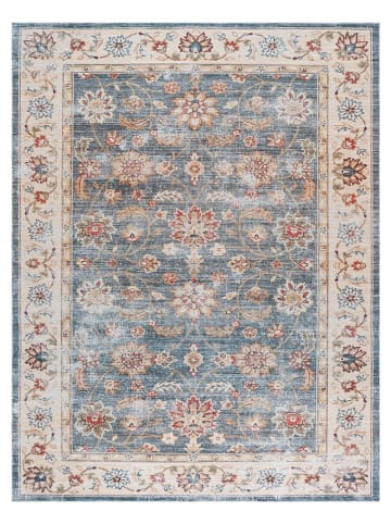 Safavieh Kurzflor-Teppich in Grün/ Beige/ Rot