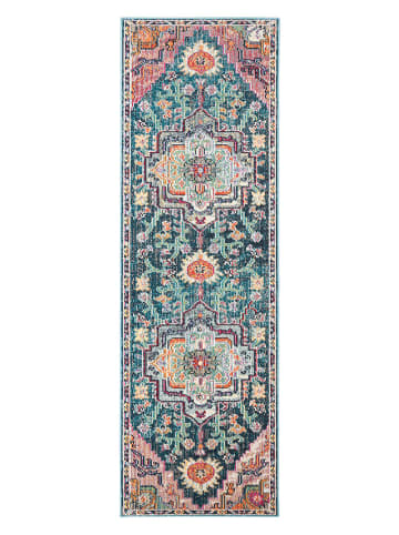 Safavieh Kurzflor-Teppich in Mint/ Pink