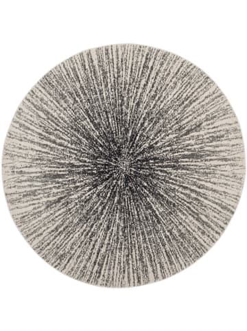 Safavieh Kurzflor-Teppich in Schwarz/ Creme
