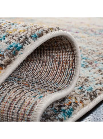 Safavieh Laagpolig tapijt grijs/goudkleurig