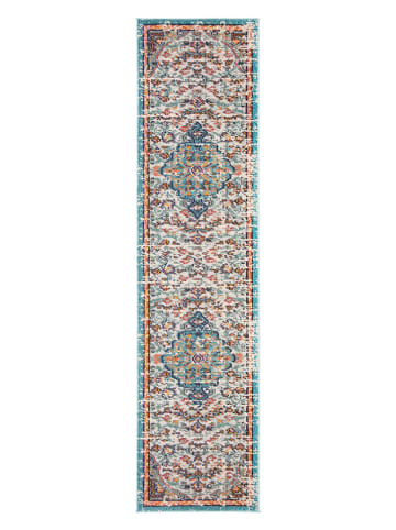 Safavieh Kurzflor-Teppich in Hellgrau/ Hellblau