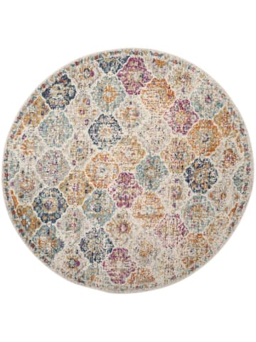 Safavieh Kurzflor-Teppich in Creme/ Bunt