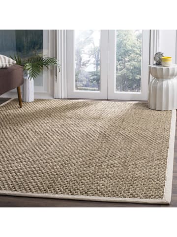 Safavieh Seegras-Teppich in Beige/ Creme