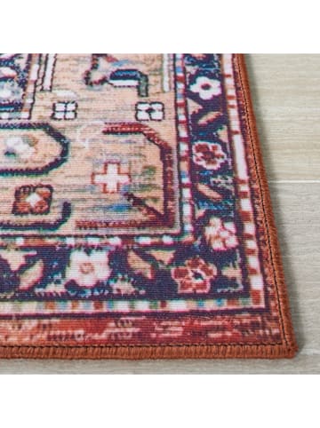 Safavieh Laagpolig tapijt "Tucson" rood/blauw