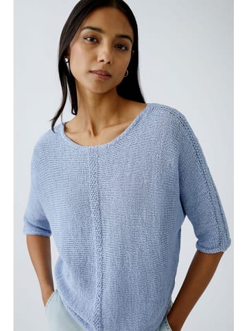 Oui Pullover in Hellblau