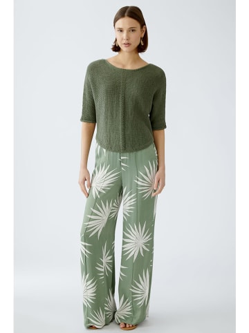Oui Sweter w kolorze khaki