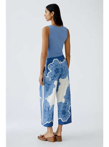Oui Culotte in Blau/ Weiß