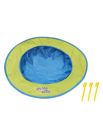 Splash & Fun Faltbarer Sand- und Wasserpool in Grün/ Blau -  Ø55 cm - ab 2 Jahren