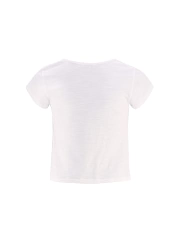happy girls by Eisend Shirt in Weiß/ Hellblau