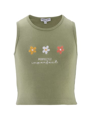 happy girls by Eisend Top in Khaki