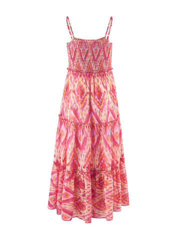 happy girls by Eisend Kleid in Pink/ Orange