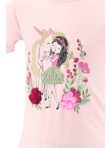 happy girls by Eisend Kleid in Rosa/ Dunkelblau