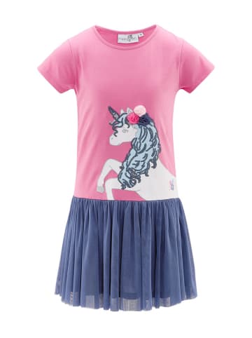 happy girls by Eisend Kleid in Rosa/ Blau