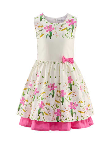 happy girls by Eisend Sukienka w kolorze kremowym