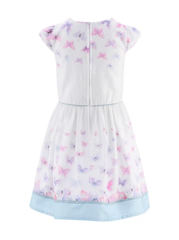 happy girls by Eisend Kleid in Weiß/ Hellblau/ Rosa