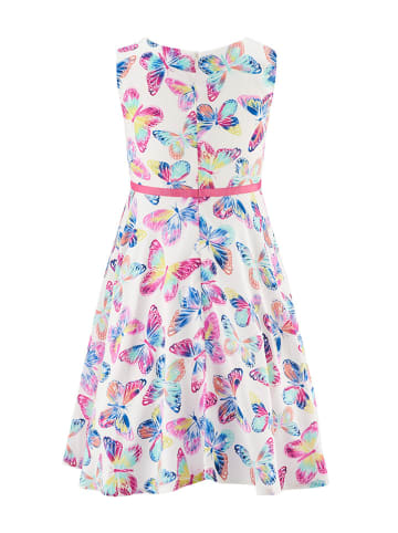 happy girls by Eisend Kleid in Creme/ Bunt