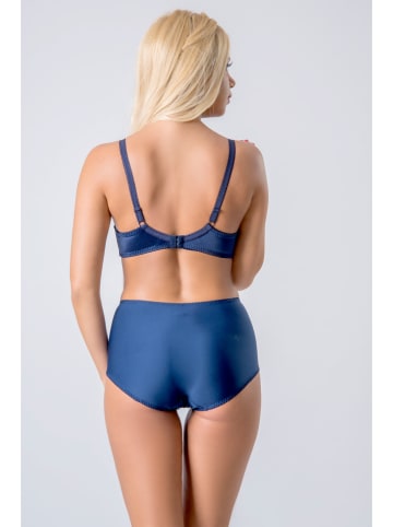 Valea Pełne figi high waist "Hanna" w kolorze granatowym