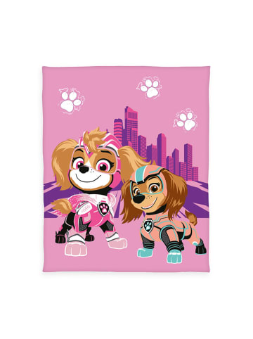 Herding Wohndecke ''Paw Patrol'' in Rosa