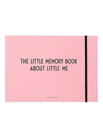 Design Letters Erinnerungsalbum ''Little memory book'' in Pink - (L)22 x (B)30 cm