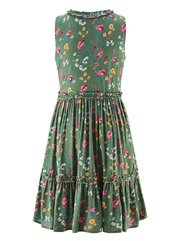 happy girls by Eisend Jurk groen/meerkleurig