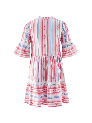 happy girls by Eisend Kleid in Rosa/ Weiß/ Blau