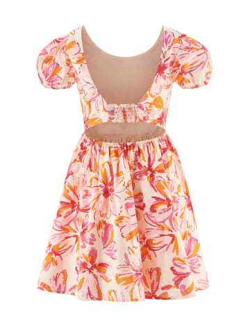 happy girls by Eisend Jurk lichtroze/roze/oranje