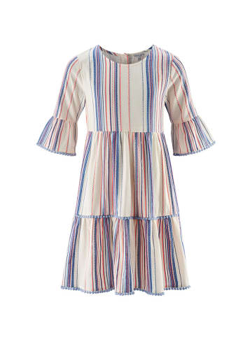 happy girls by Eisend Kleid in Blau/ Creme