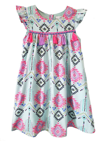 happy girls by Eisend Kleid in Türkis/ Pink