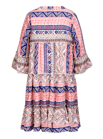happy girls by Eisend Kleid in Rosa/ Weiß/ Blau