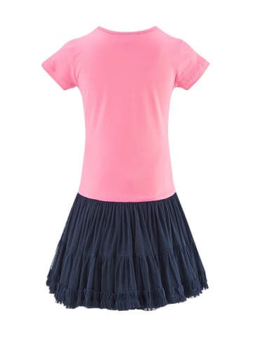 happy girls by Eisend Kleid in Rosa/ Dunkelblau