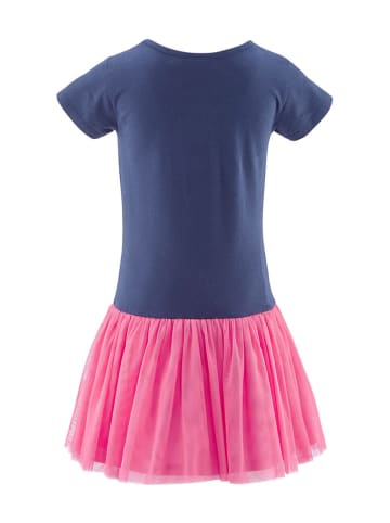 happy girls by Eisend Kleid in Dunkelblau/ Pink