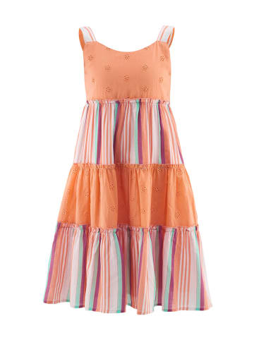 happy girls by Eisend Jurk oranje/meerkleurig