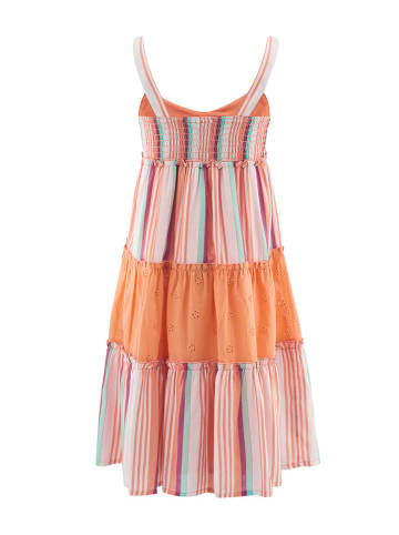 happy girls by Eisend Jurk oranje/meerkleurig
