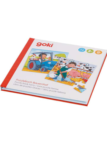 Goki 40-częściowa książeczka-puzzle - 3+