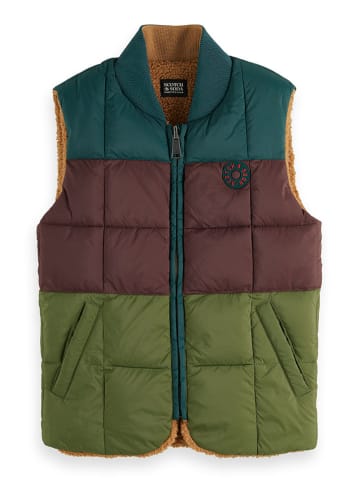 Scotch & Soda 2-in-1 Steppweste in Bunt