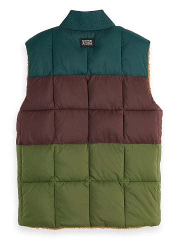 Scotch & Soda 2-in-1 Steppweste in Bunt