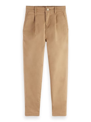Scotch & Soda Spodnie chino w kolorze jasnobrązowym