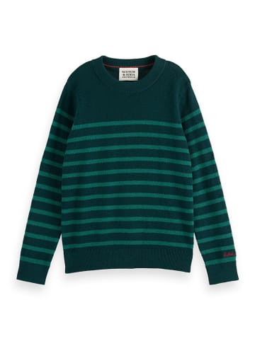 Scotch & Soda Sweter w kolorze zielonym