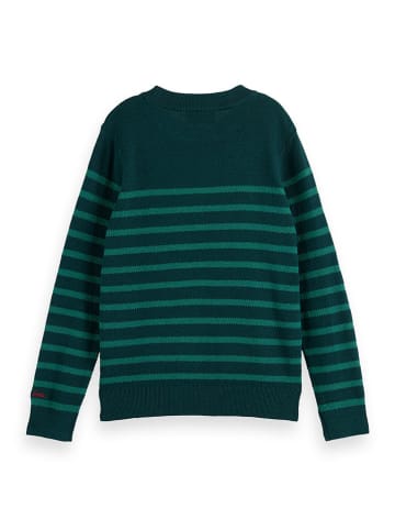 Scotch & Soda Sweter w kolorze zielonym