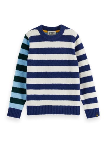 Scotch & Soda Sweter w kolorze biało-niebieskim