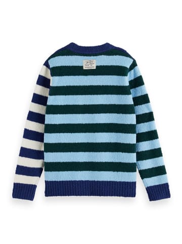 Scotch & Soda Sweter w kolorze biało-niebieskim