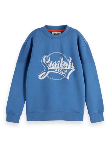 Scotch & Soda Sweatshirt in Blau