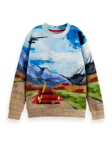 Scotch & Soda Sweatshirt in Bunt