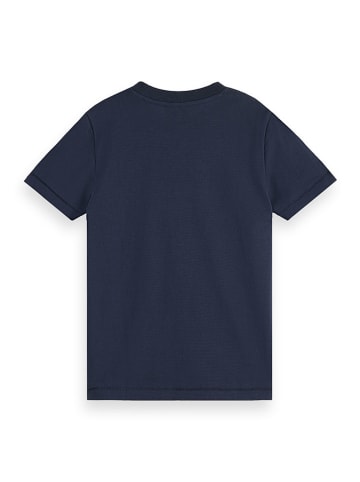 Scotch & Soda Koszulka w kolorze granatowym