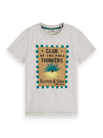 Scotch & Soda Shirt in Grau/ Bunt