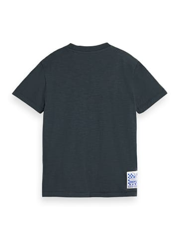 Scotch & Soda Koszulka w kolorze żółto-antracytowym