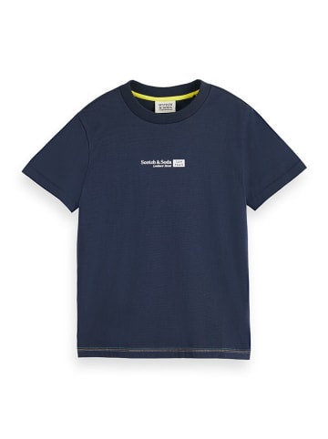Scotch & Soda Koszulka w kolorze granatowo-zielonym